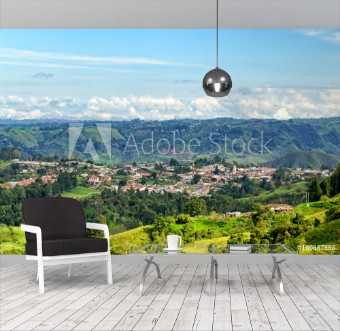 Picture of Morning View of Salento Colombia